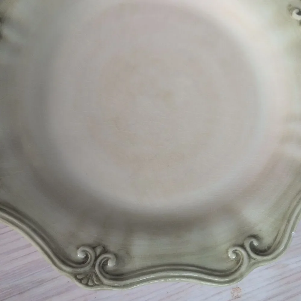 Lenox Dinner Plate Green Colore Verde VERDE 9” Italy